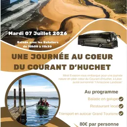 Journée au coeur du courant d'Huchet - Léon