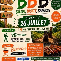 Journée balade basket barbecue