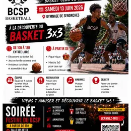 Journée Basket en 3x3 / Soirée du club