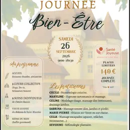 Journée bien-être au château de Saint Maurice