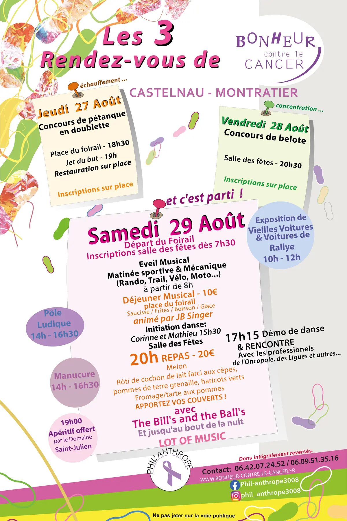 Journée Bonheur Contre le Cancer