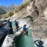 Journée canyoning intégral au canyon de l'Ecot à La Léchère (73)