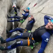 Journée canyoning sportif Chassezac intégral (48)