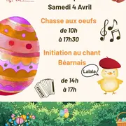 Journée chasse aux oeufs et chants béarnais