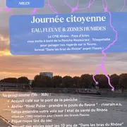 Journée citoyenne Eau fleuve et Zones Humides du CPIE Rhône Pays d'Arles