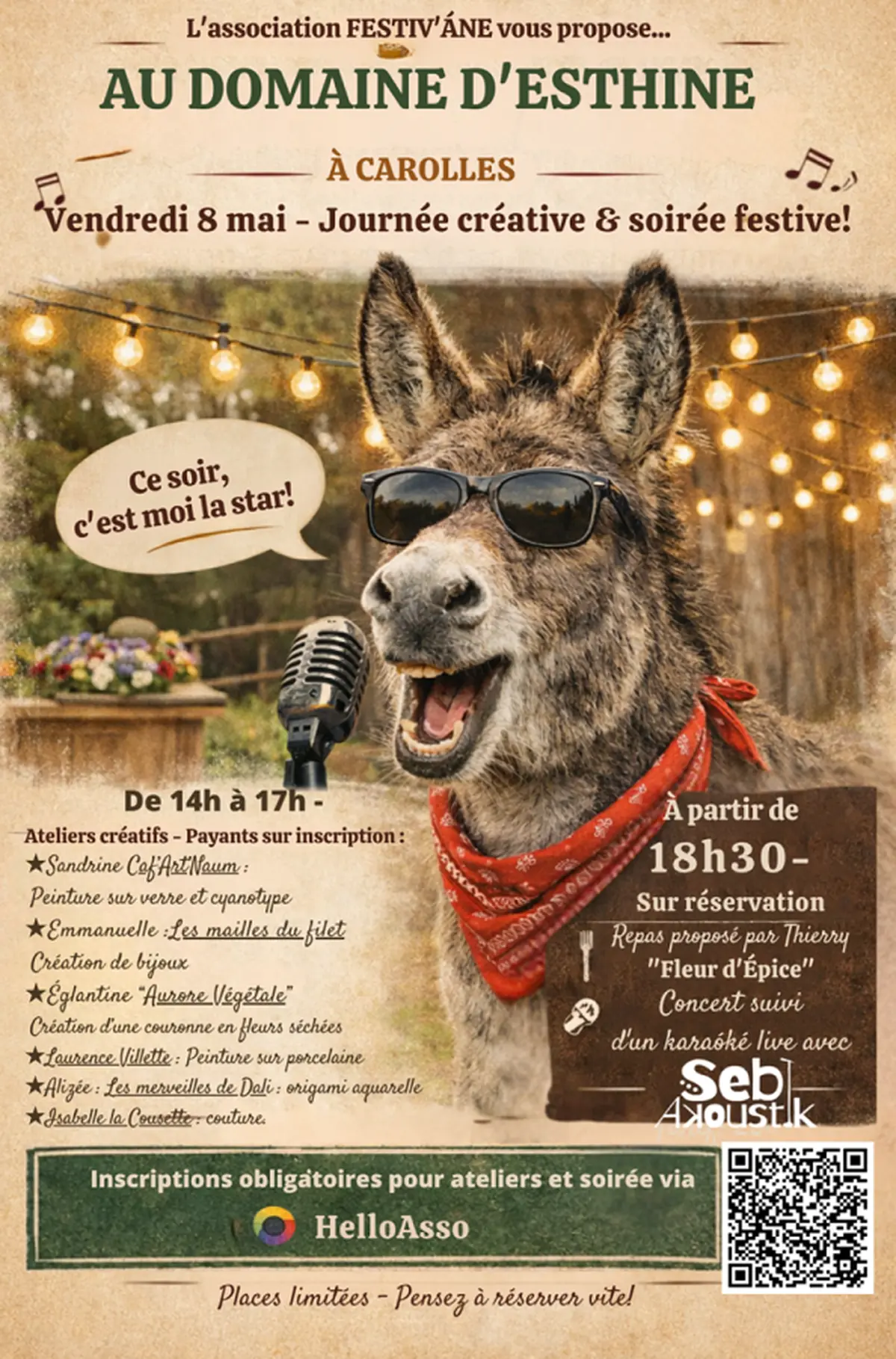 Journée créative et soirée festive