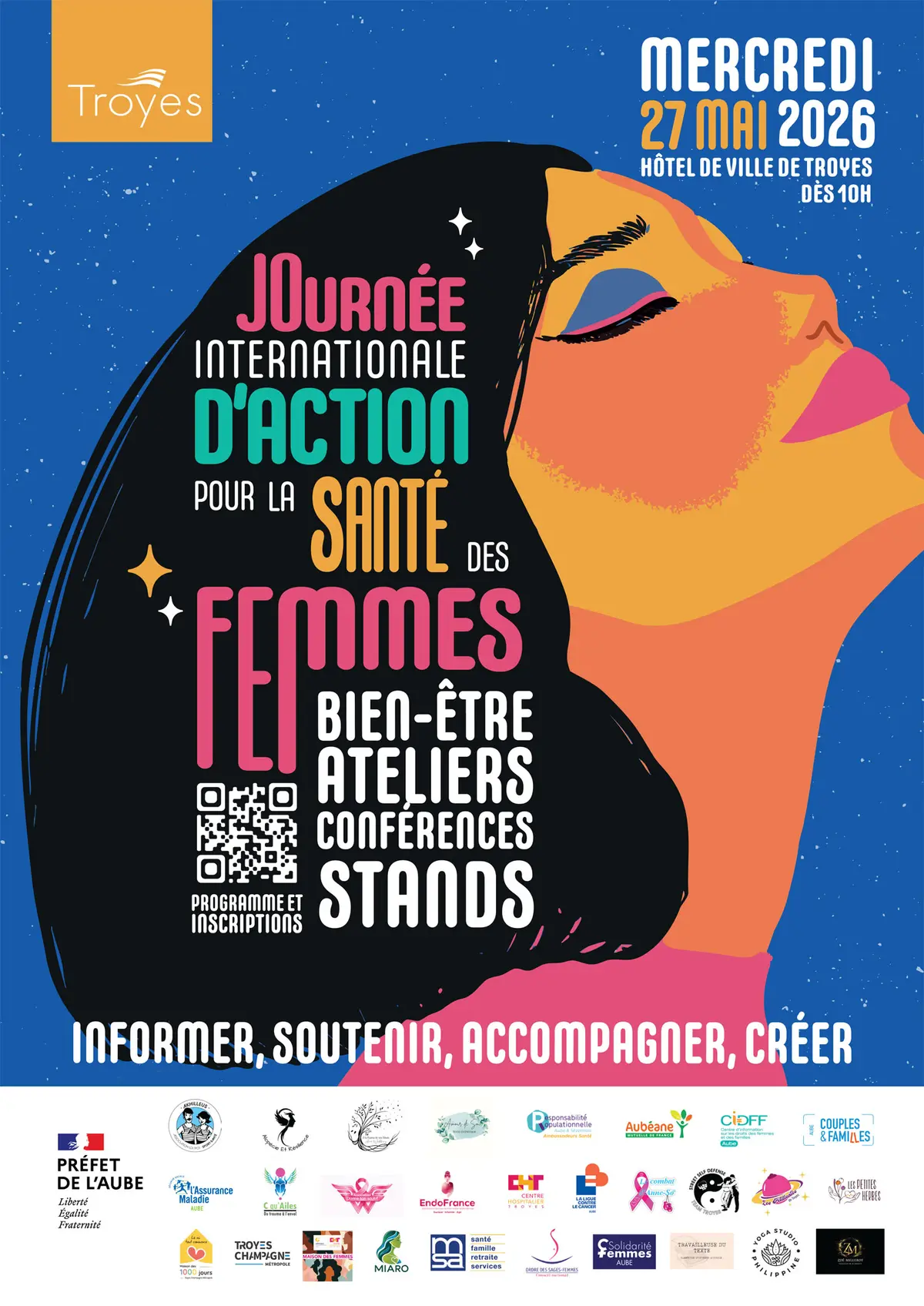 Journée d’action pour la santé des femmes à Troyes – 2ᵉ édition