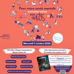 Journée d'échange : Pour notre santé mentale, ouvrons-nous aux arts !