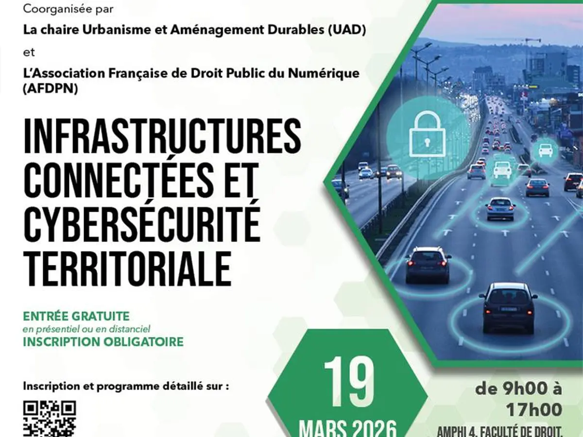 Journée d'étude Infrastructures connectées et cybersécurité