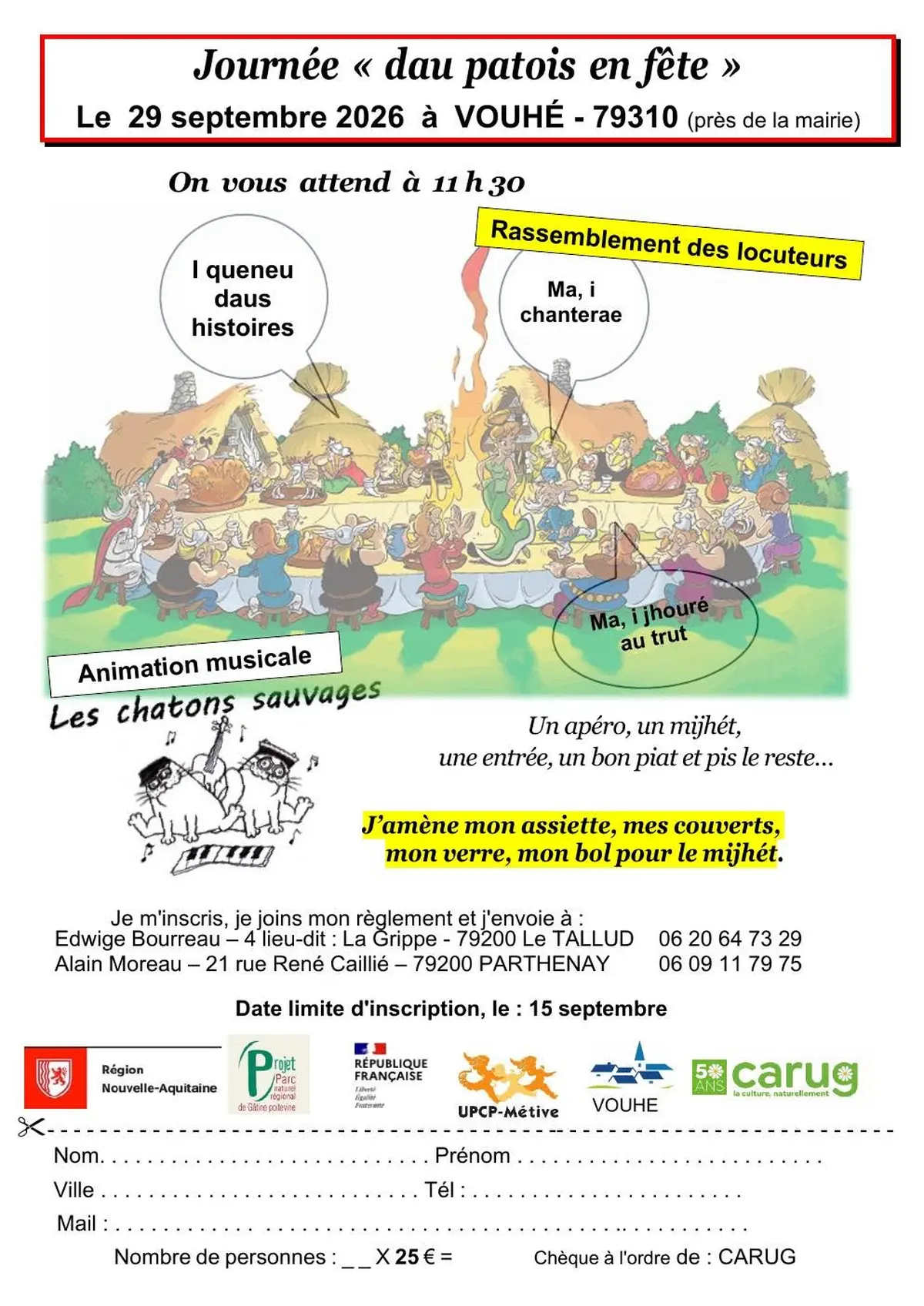 Journée dau patois en fête