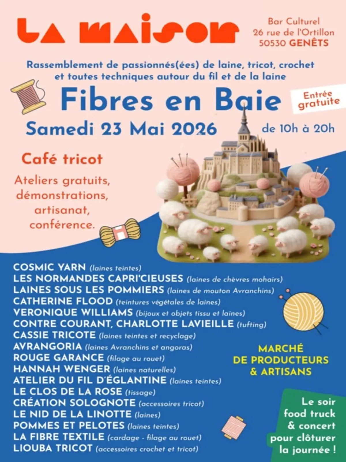 Journée de la laine - Fibres en baie
