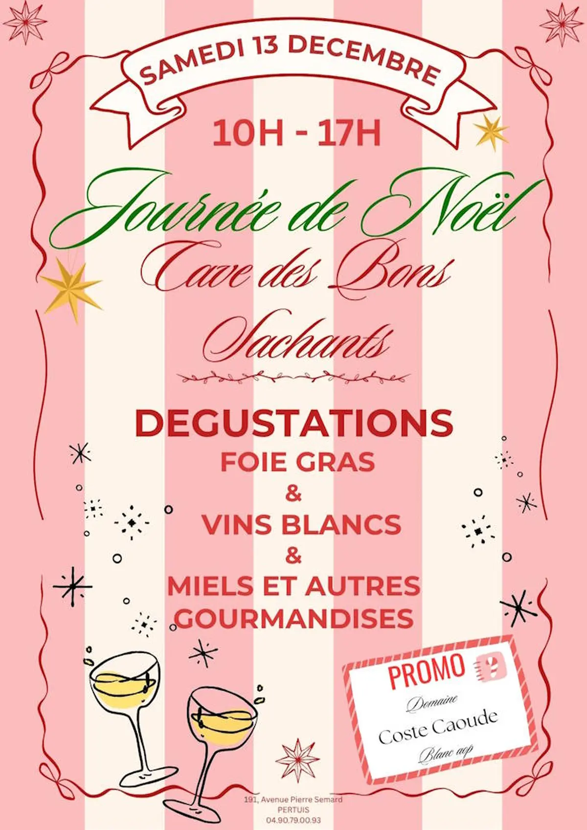 Journée de noël : Cave des Bons Sachants