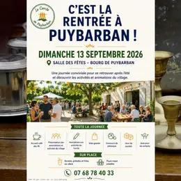 Journée de rentrée et vide-grenier à Puybarban