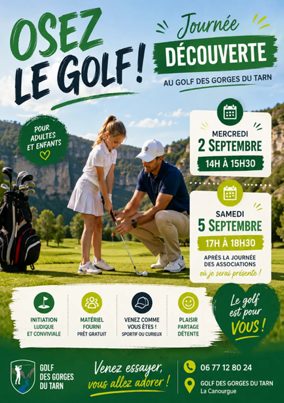 Journée Découverte Au Golf