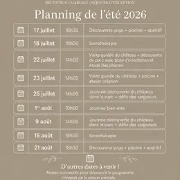 Journée découverte du château dans le parc et défis des seigneurs