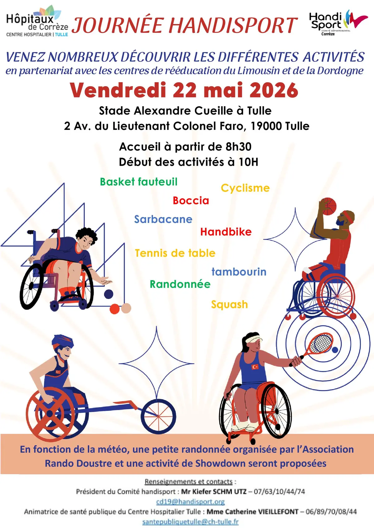 Journée découverte du handisport