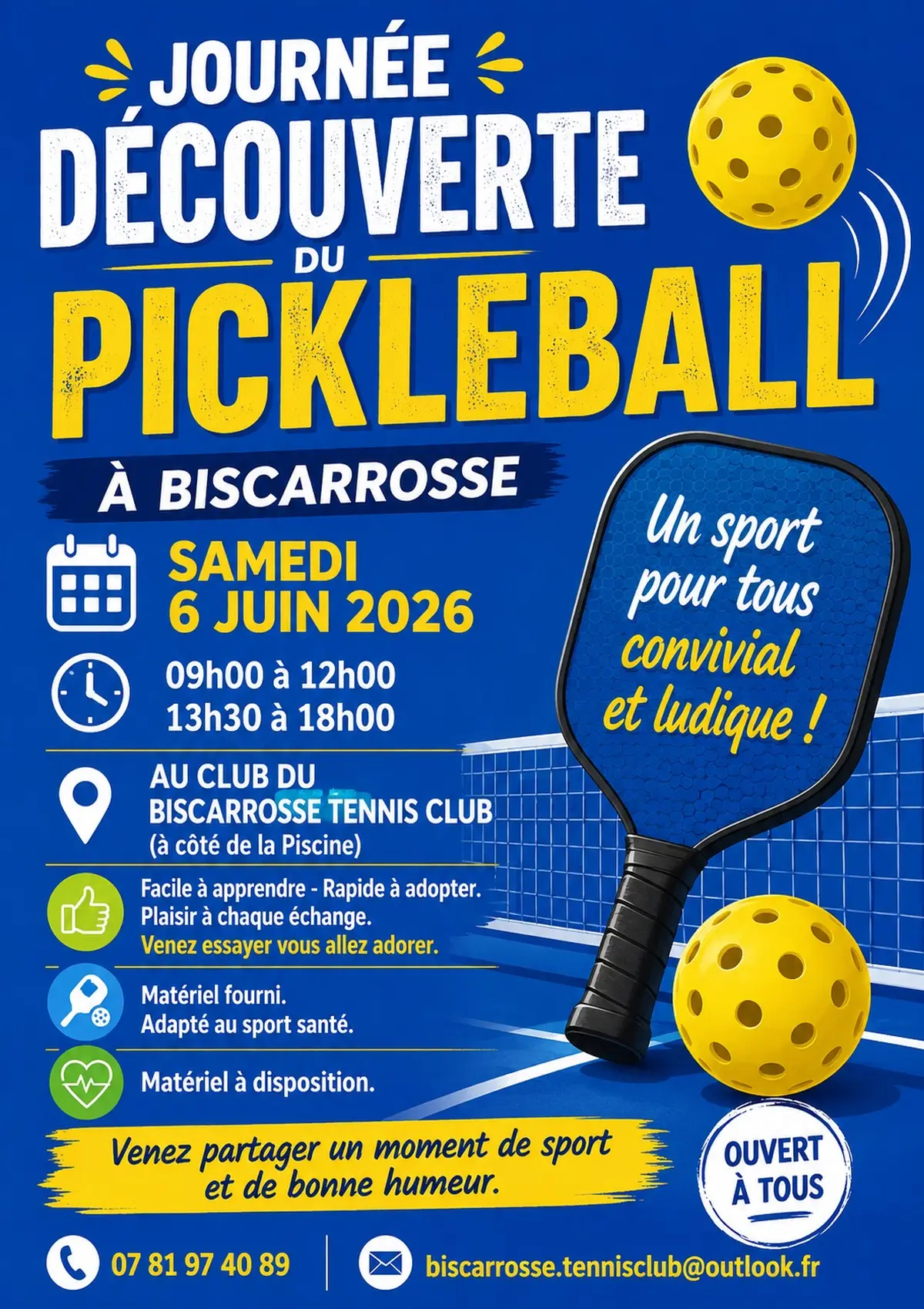 Journée Découverte du Pickleball