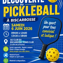 Journée Découverte du Pickleball