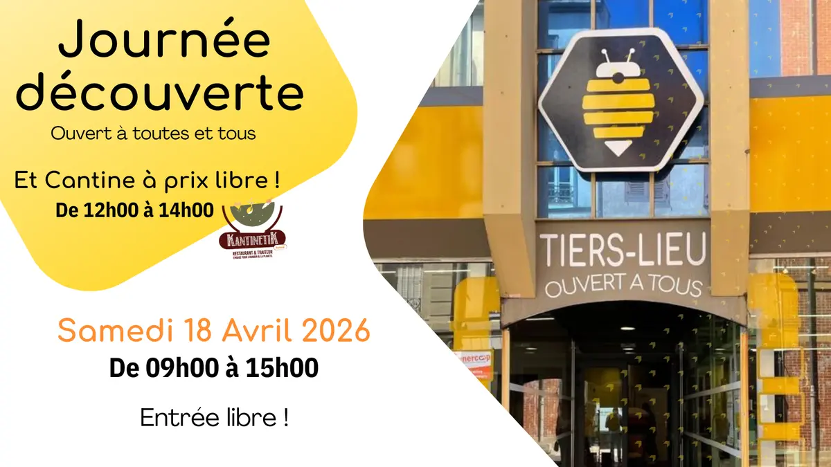 Journée Découverte du Rucher Créatif et Cantine à prix libre