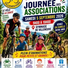 Journée des associations de Villeneuve - Vélo Passion Villeneuvois