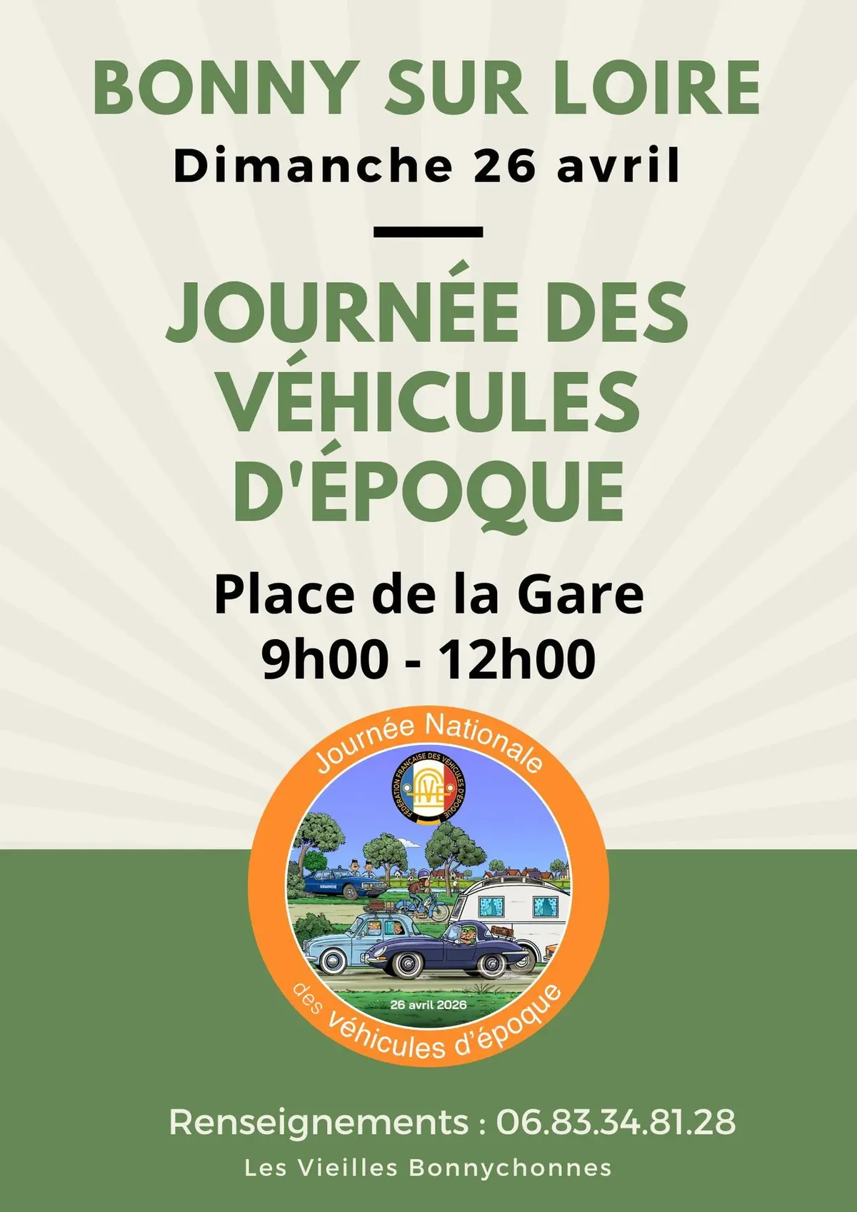 Journée des véhicules d'époque : rassemblements de véhicules anciens