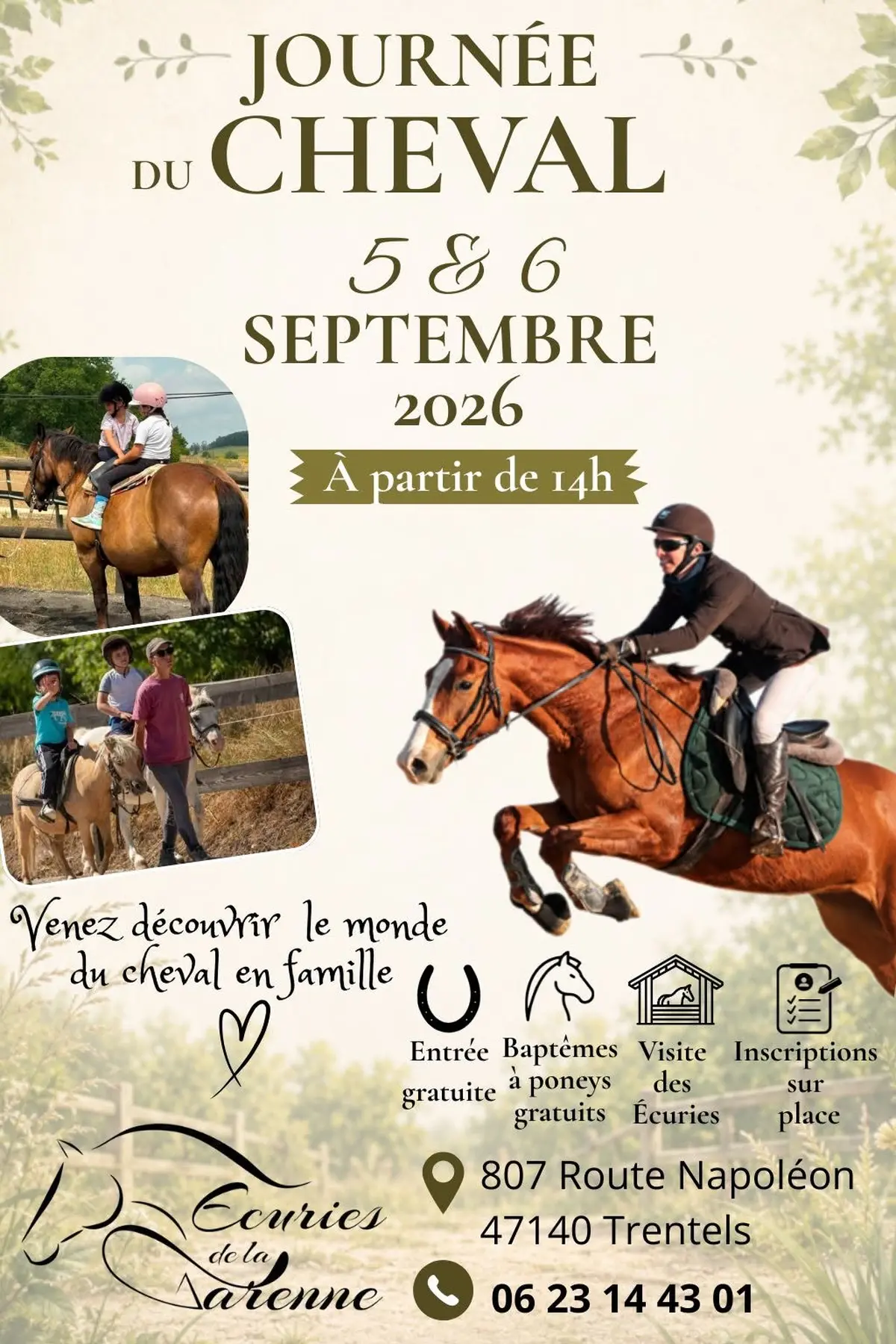 Journée du cheval à Trentel