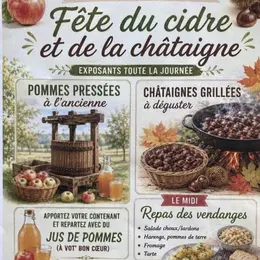 Journée du Cidre doux et châtaignes grillées