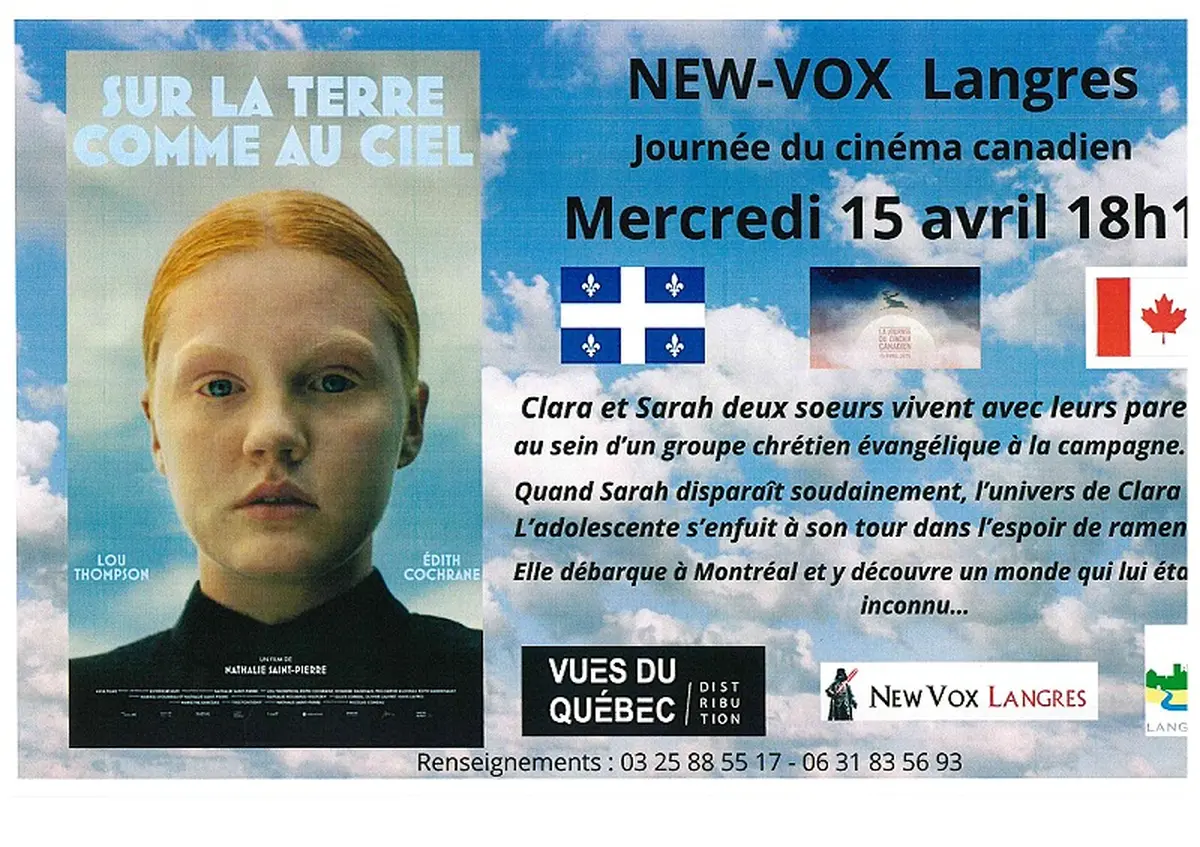 Journée du cinéma canadien - Sur la Terre comme au Ciel