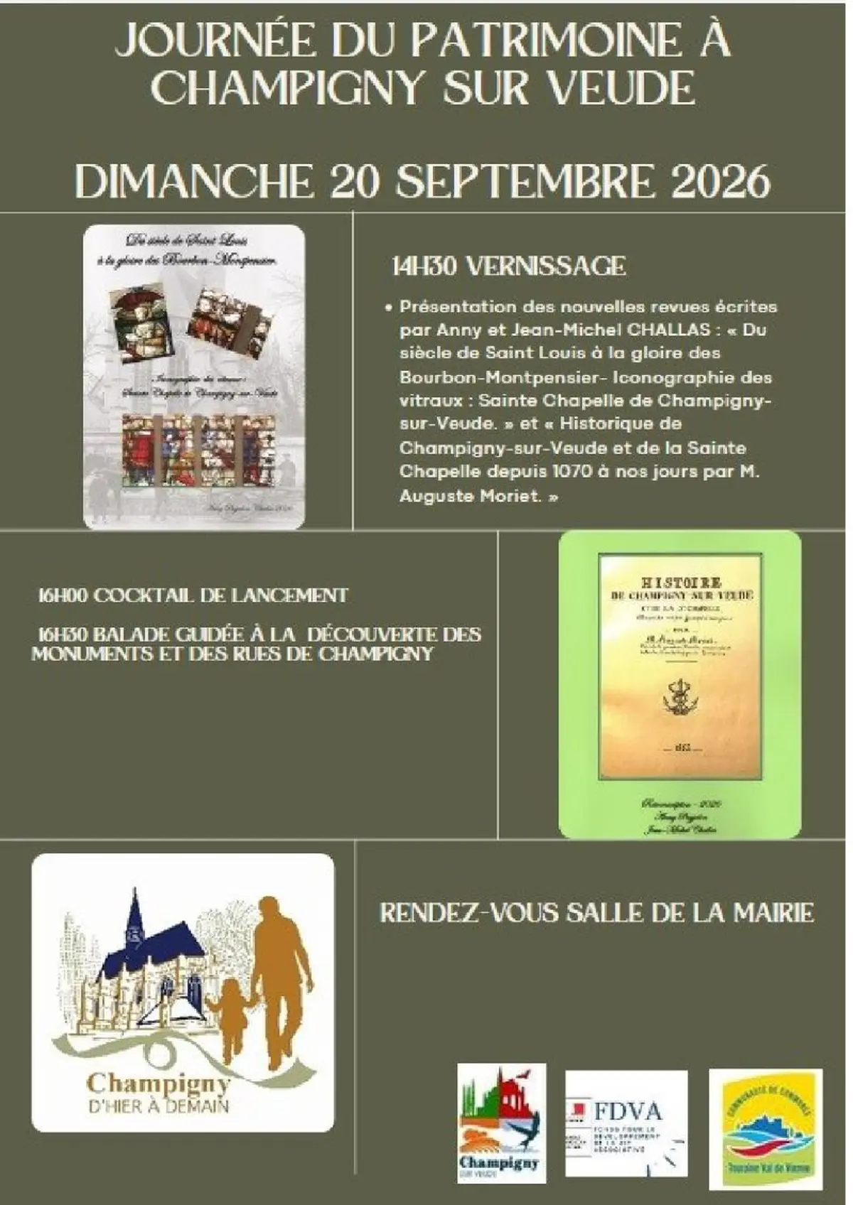 Journée du Patrimoine à Champigny-sur-Veude