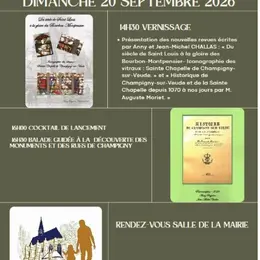 Journée du Patrimoine à Champigny-sur-Veude