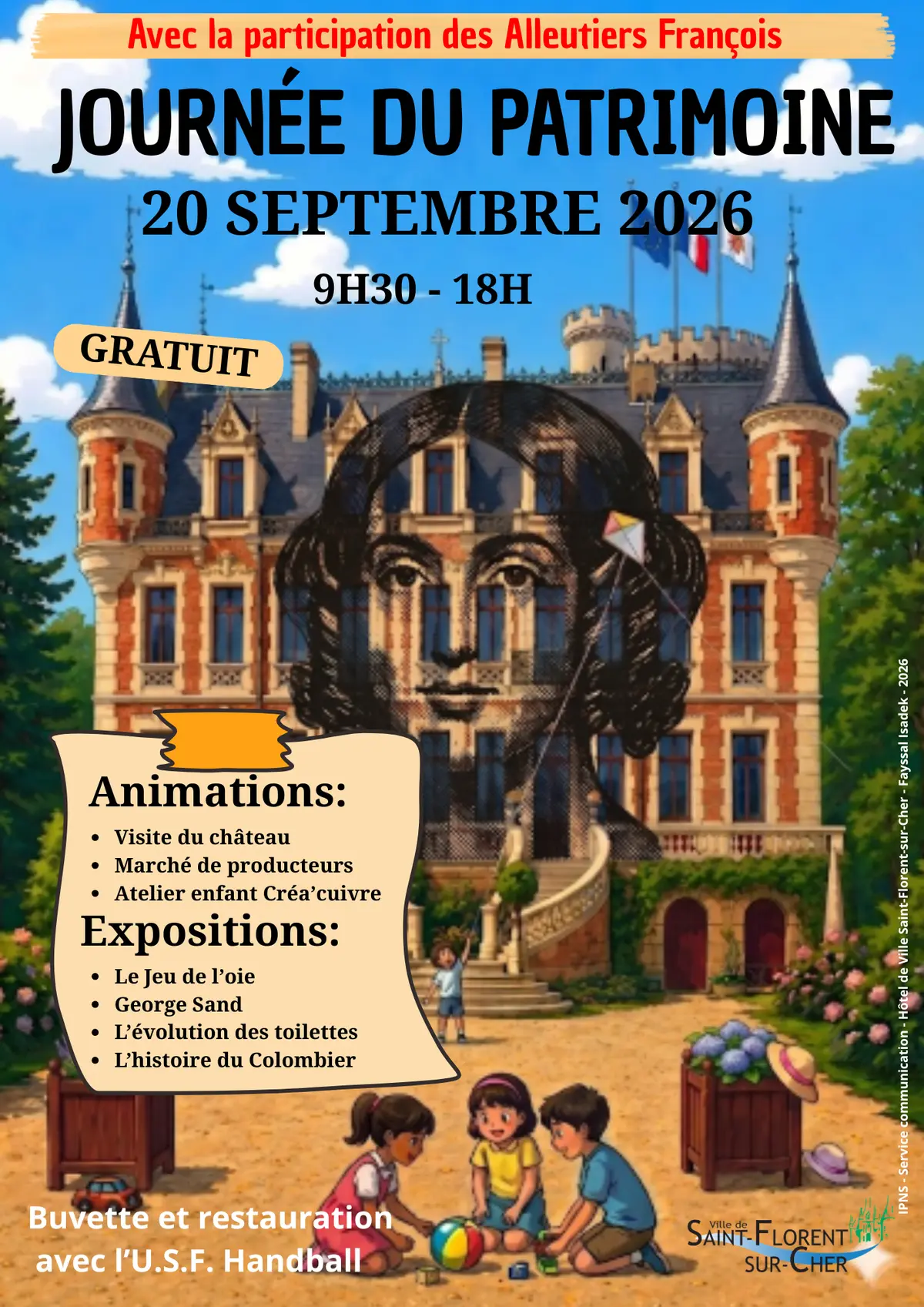 Journée du Patrimoine au Château de Saint-Florent-sur-Cher