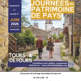 [Journée du patrimoine de Pays et des Moulin]: découverte de la Grange Pyramidale du Pays-Fort