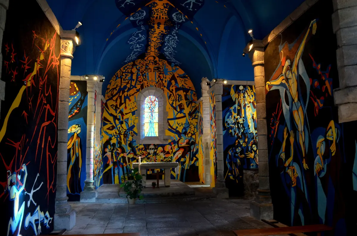 Journée européenne du Patrimoin Visite commentée - 40 ans : premier coup de pinceau dans l'église