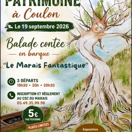 Journée Européenne du Patrimoine 2026 - Spectacle sur l'eau : balade fantastique dans le Marais Poitevin