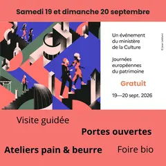 Journée européenne du Patrimoine - Visite guidée de la Maison de Garonne.