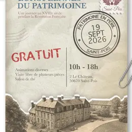 Journée Européennes du Patrimoine | Château de St Pois