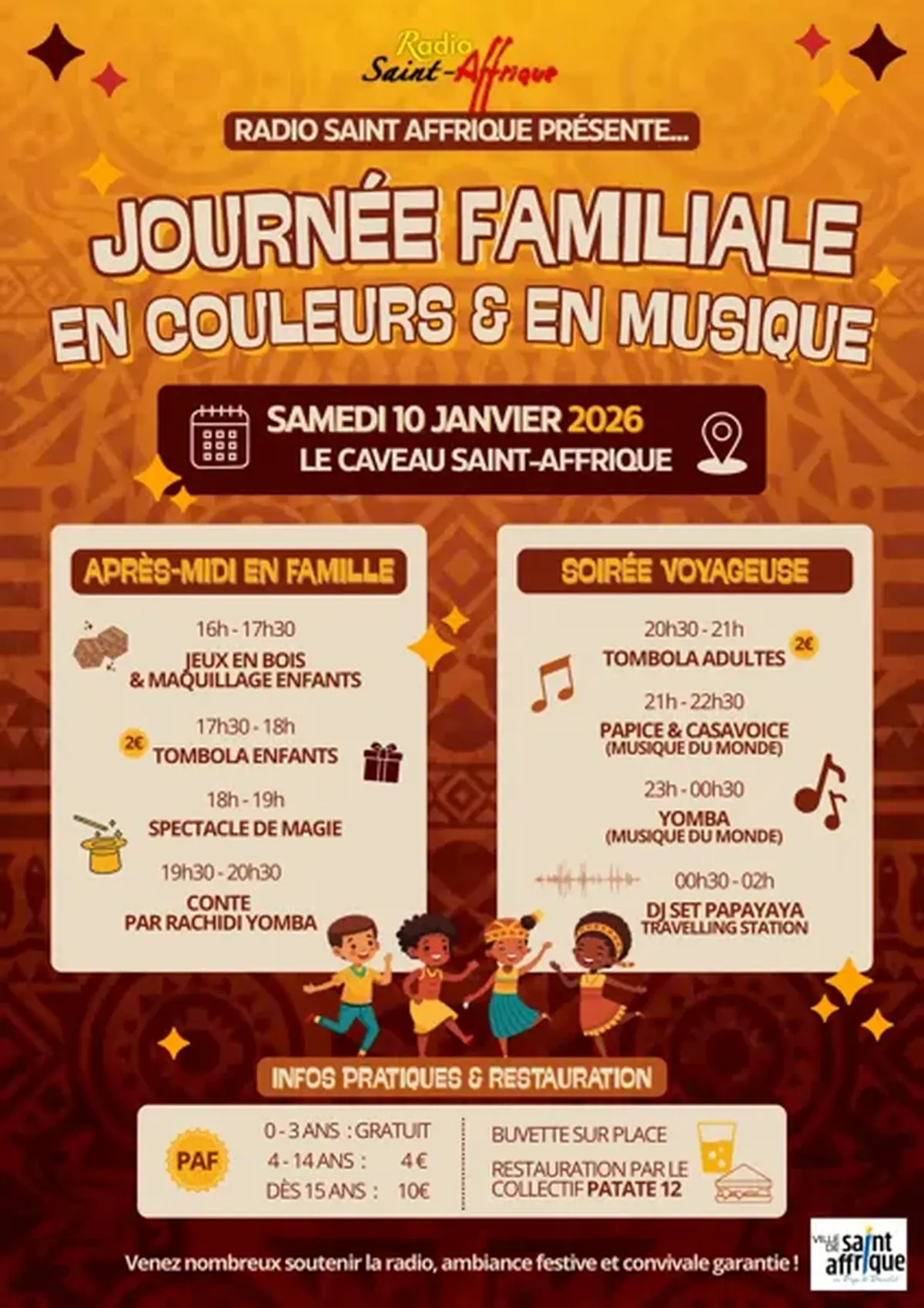 Journée familiale en couleurs et en musique