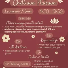 Journée Famille - Chill aux Plateaux