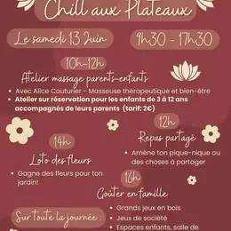 Journée Famille - Chill aux Plateaux