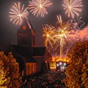 Journée festive et feu d'artifice