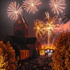 Journée festive et feu d'artifice