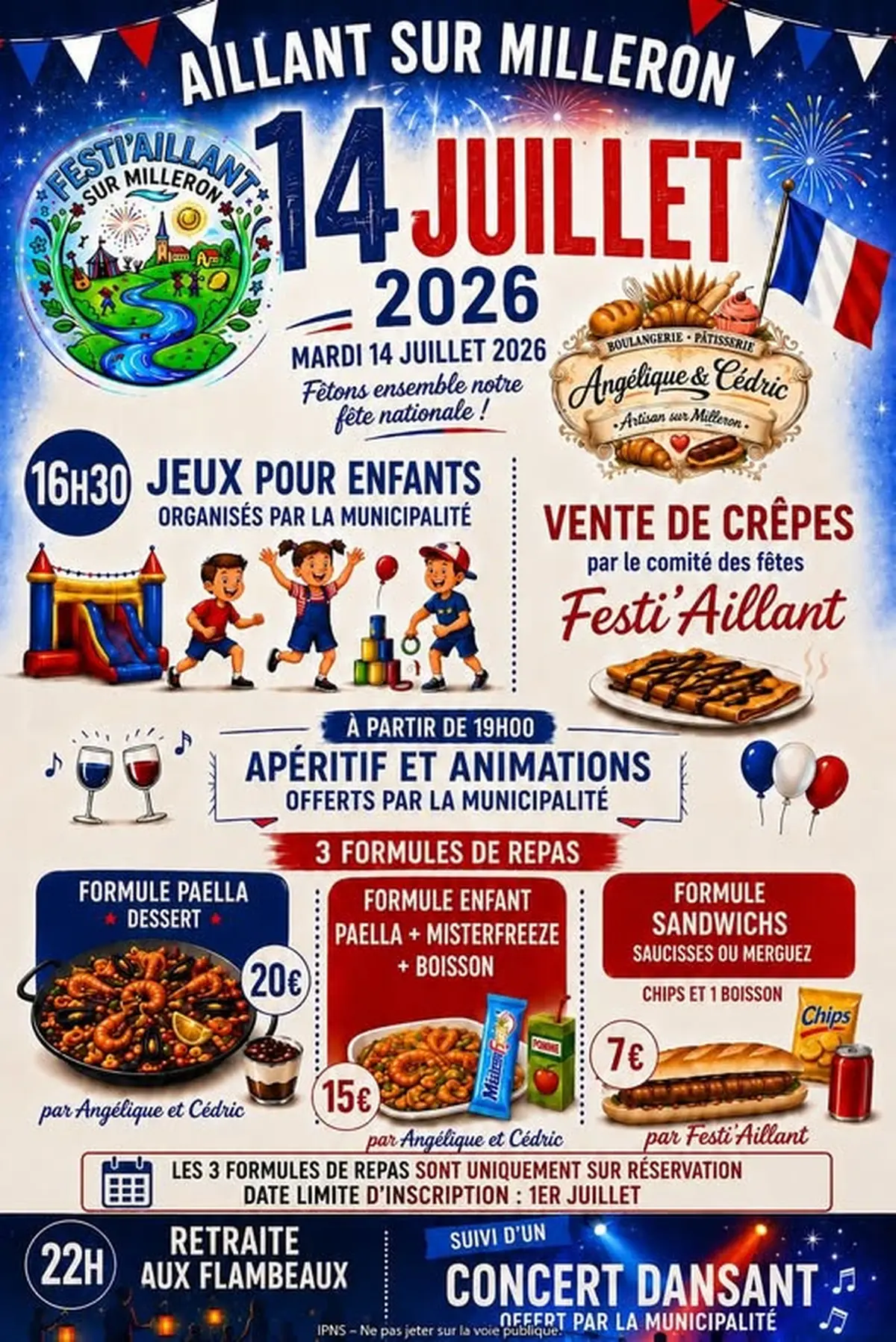 Journée festive Fête Nationale