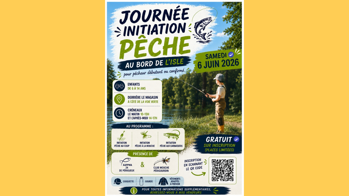 Journée Initation : Pêche