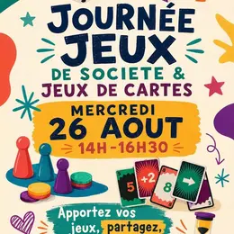 Journée jeux de société & jeux de cartes