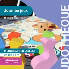 Journée jeux thème fête foraine