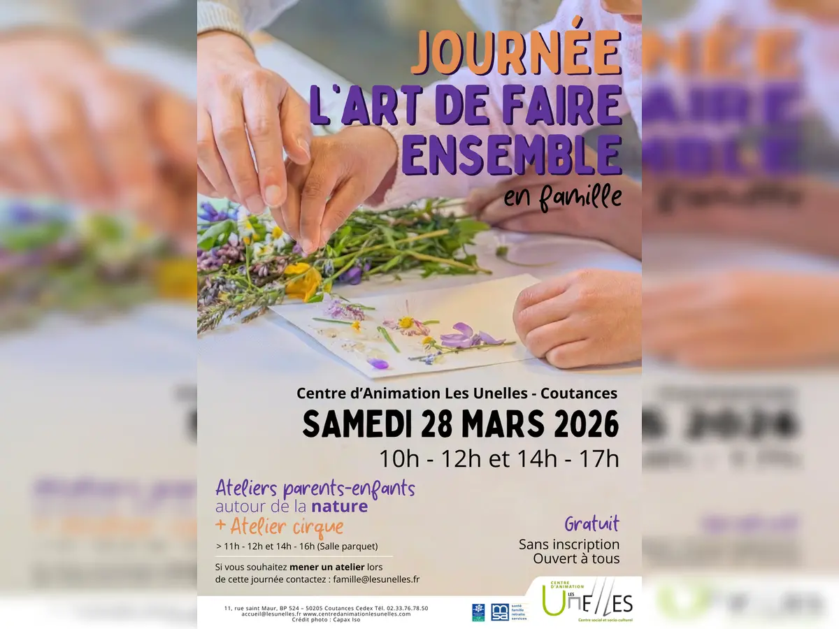 Journée l'art de faire ensemble en famille