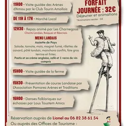 Journée landaise à la Ferme Moulié