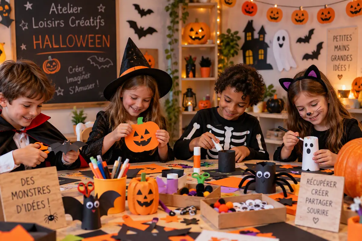 Journée Loisirs créatifs pour les enfants - Halloween