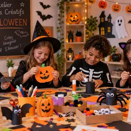 Journée Loisirs créatifs pour les enfants - Halloween