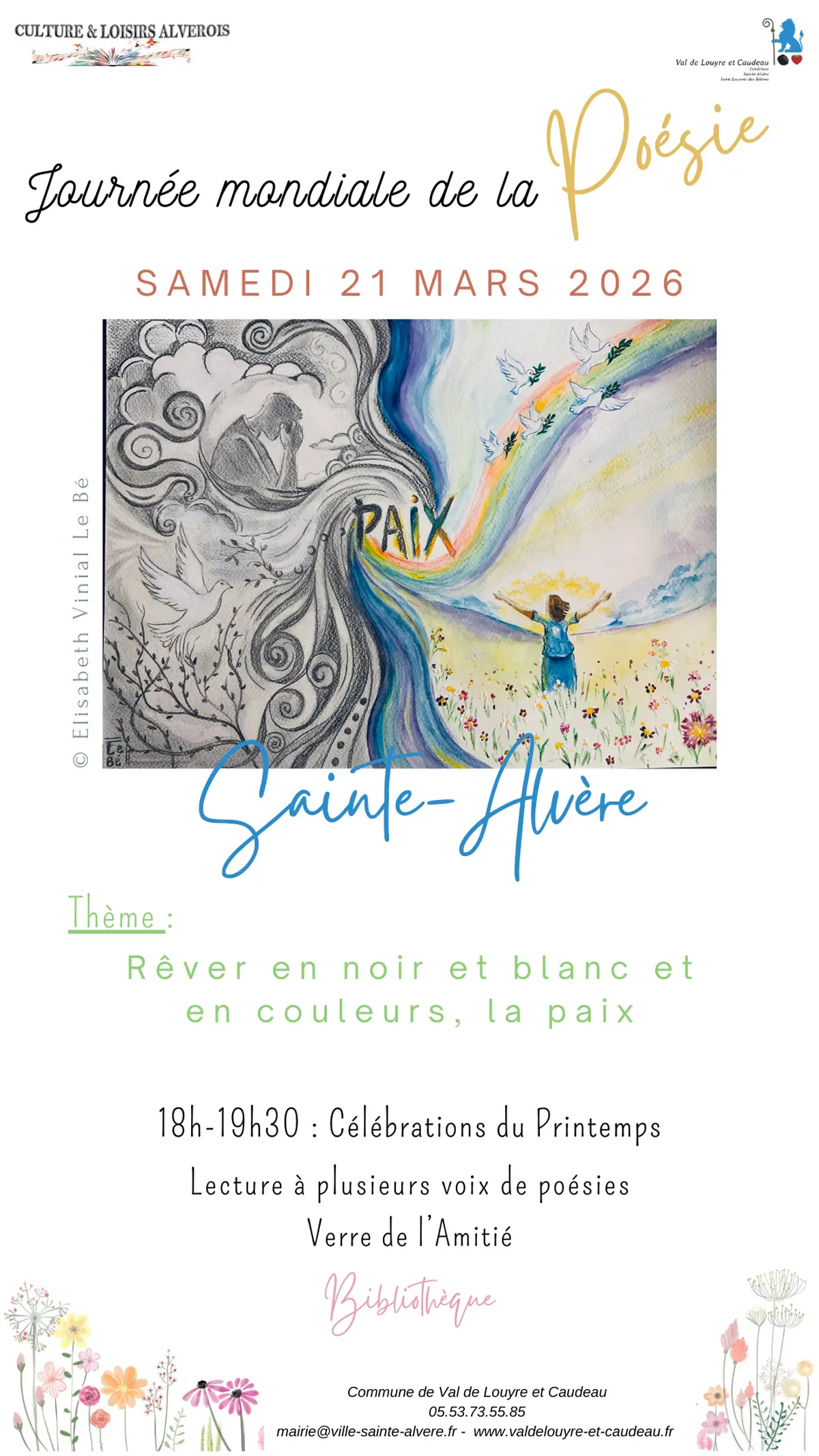 Journée mondiale de la poésie